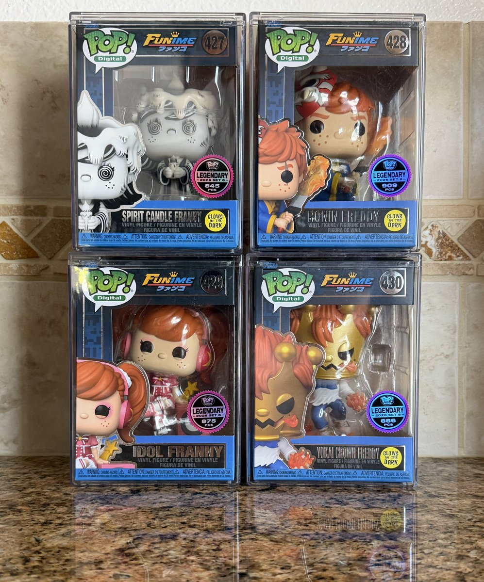 DisTrackers's tweet photo. 📭📦 Got in some of the Funime NFT Pops! Can’t wait to glow it up!
.
#Funko #FunkoPop #Collectibles #Funime #Collector https://t.co/frtPfeipl6