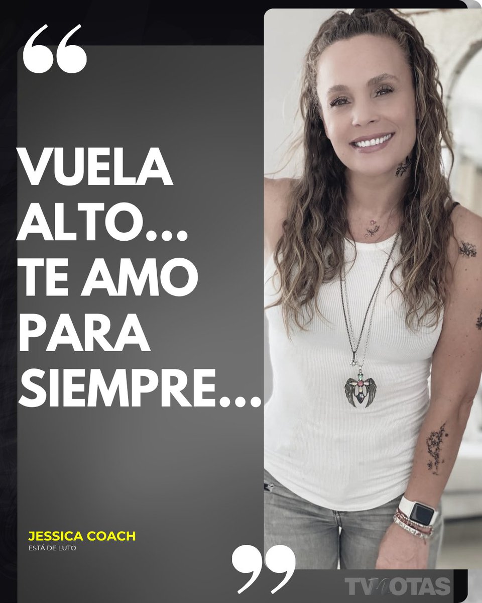 TVNotasmx's tweet photo. ¡¡LAMENTABLE!! https://t.co/YvXTIvkaHM
La querida actriz Jessica Coch está de luto y lanza un desgarrador mensaje en redes https://t.co/YCpbod8wQE