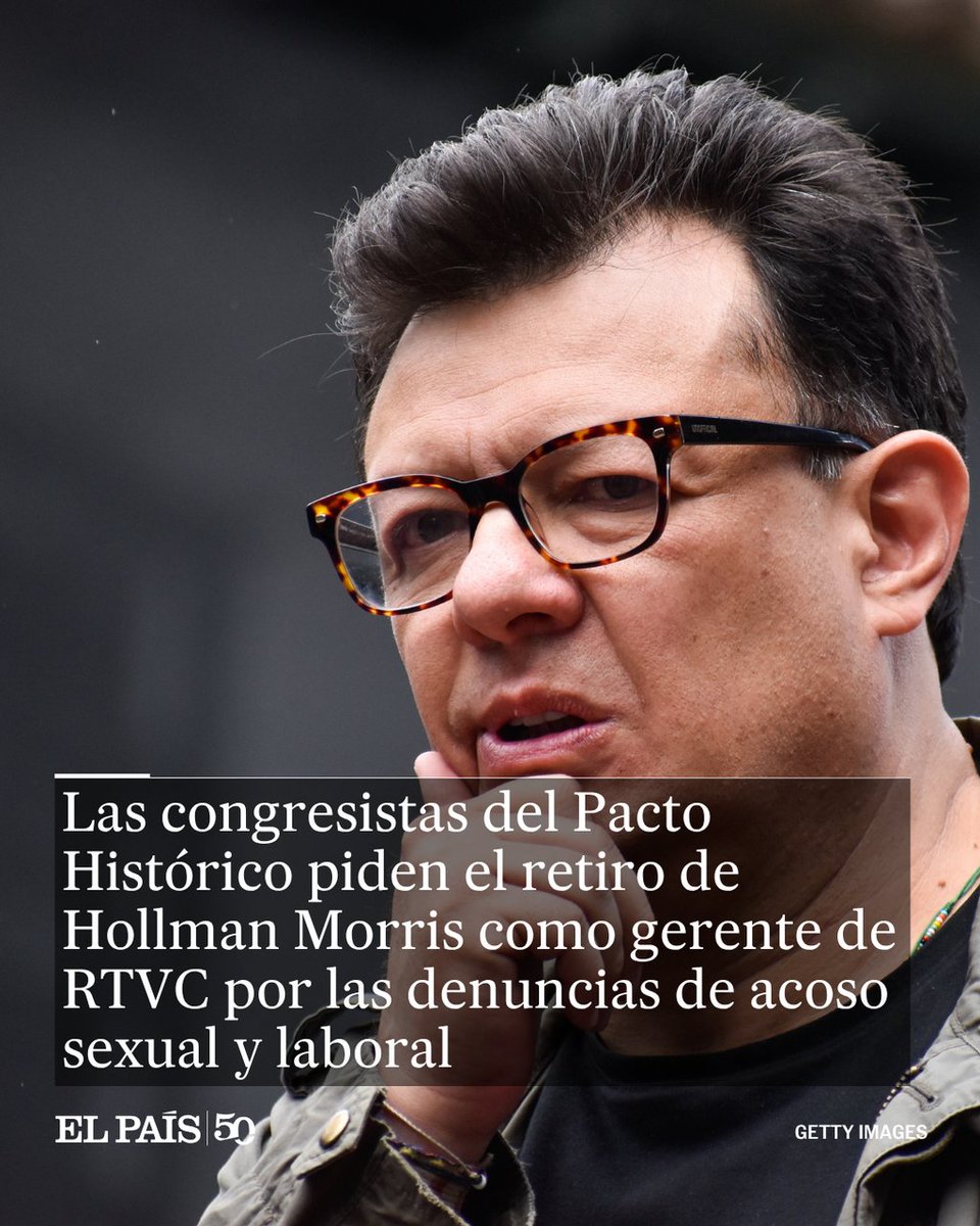 ElPaisAmericaCo's tweet photo. 🔴La bancada de congresistas mujeres del Pacto Histórico ha solicitado el retiro de Hollman Morris como gerente de RTVC. Se trata de una “medida de transparencia” y para garantizar espacios de trabajo libres de violencias basadas en género https://t.co/af1PTFvhl5 https://t.co/DnM6K2Rg8T