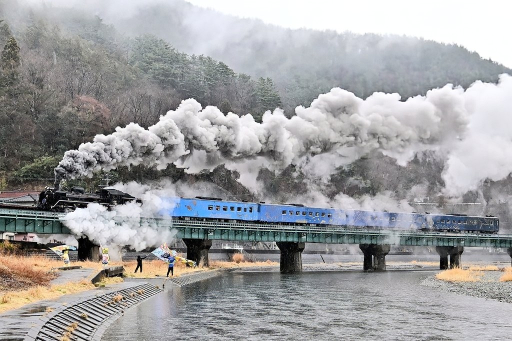 haroo1125's tweet photo. SL銀河アーカイブ　2023. 3.26
試運転復路
行く先々で爆煙をいただきました✌️ https://t.co/ROIdpua6JN