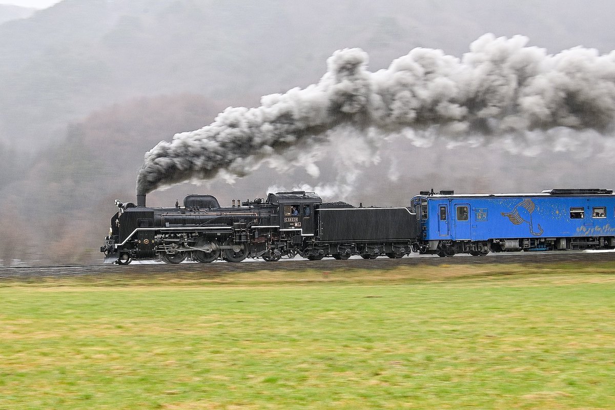 haroo1125's tweet photo. SL銀河アーカイブ　2023. 3.26
試運転復路
行く先々で爆煙をいただきました✌️ https://t.co/ROIdpua6JN