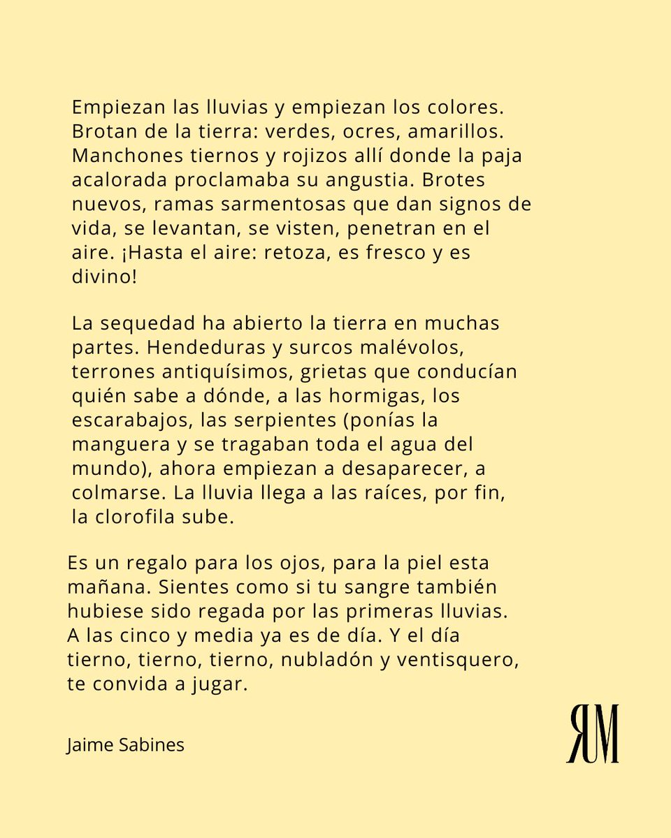 🖊️ En su centenario de nacimiento, recordamos al poeta mexicano Jaime Sabines con este poema publicado en la #RevistadelaUniversidad en 1986

revistadelauniversidad.mx/articles/fa4e4…