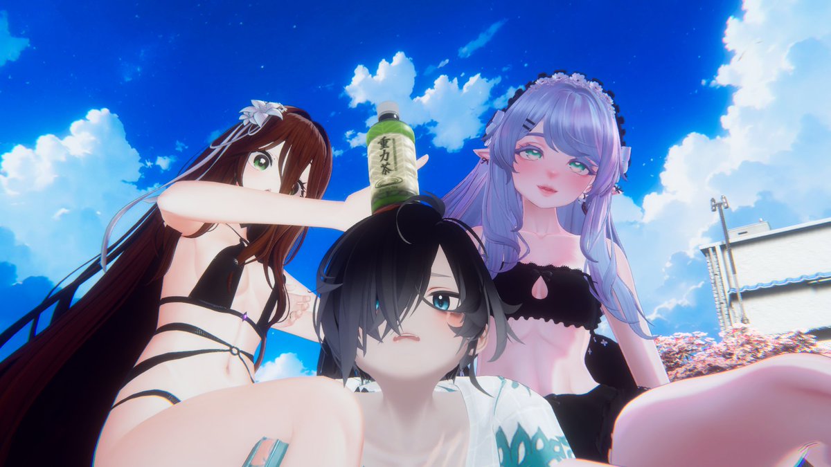 rixtyvrc's tweet photo. Vibin' on spring break 🫧

#VRChat https://t.co/NaCTw9pdnP