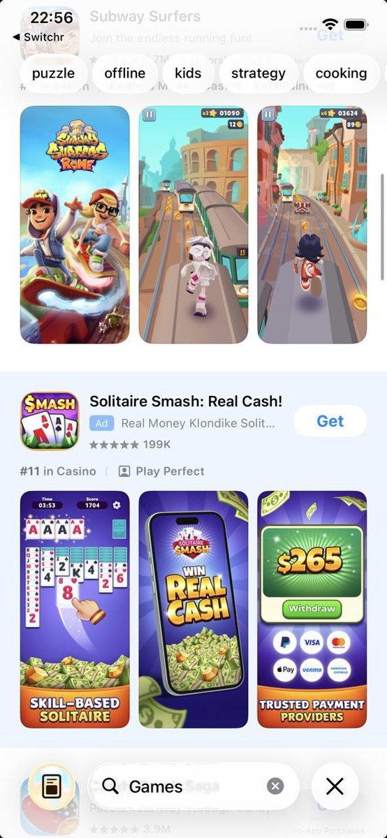 max_melnik22's tweet photo. It looks like #Apple rolled out the second #AppleAds placement across all countries starting today

#ASA #AppStore #ASO https://t.co/3bMACAZNRn