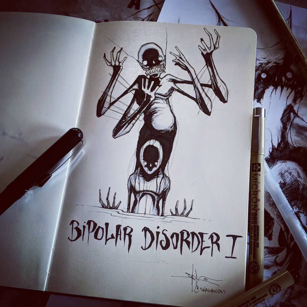 StudioN2k's tweet photo. Finally found the artist who inspired my game: @ShawnCoss.

Saw his work years ago—no name, just impact. Now I know.

His take on psychological disorders shaped PsyUp.

Who inspired you? https://t.co/JUtql4ot9T