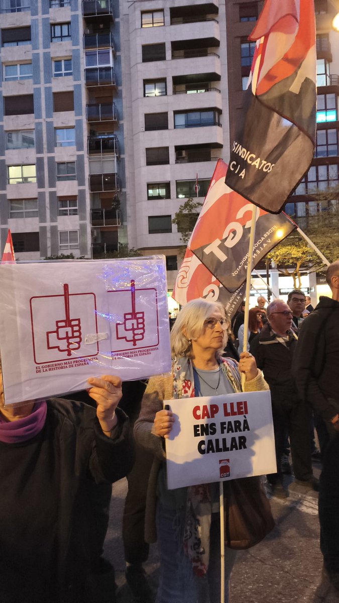 CGTvalencia's tweet image. Por el derecho a #huelga, STOP #represión. Por la derogación de la #leymordaza. Exigimos la retirada de las sanciones a más de 60 compañeras por participar en la #HuelgaGeneral del #29M. @pilarbernabe