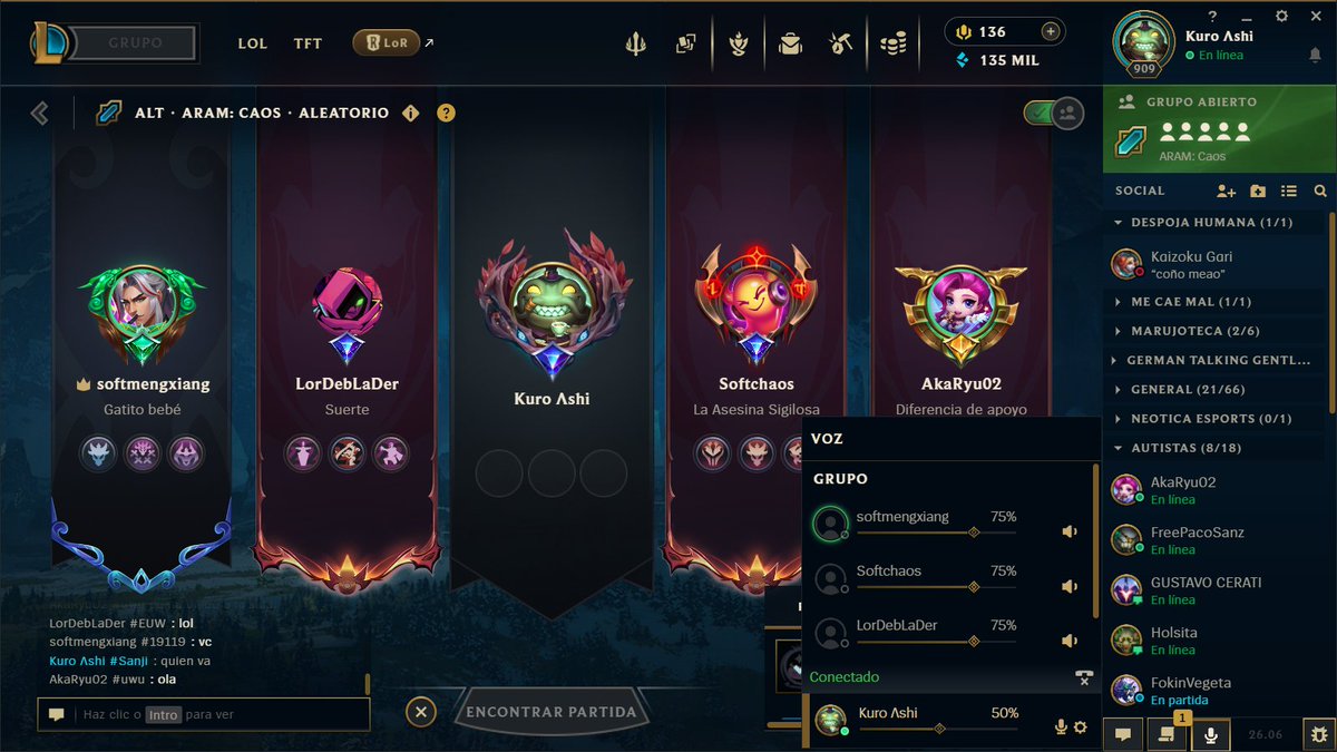 Spartnshter's tweet photo. En tiempos desesperados, medidas desesperadas

(se cayó discord, toca chat de lol (estamos desesperados, no cabemos todos)) https://t.co/naOs1CIR1j
