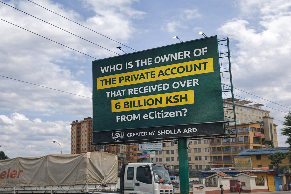 sholard_mancity's tweet photo. So yesterday we heard about KSh 6.3 billion allegedly moving from eCitizen into a private account.

I’ve been thinking about it... and honestly, the more you sit with it, the less it makes sense.

Because money like that doesn’t just “move.”

There are approvals.
There are controls.
There are logs.
There are people behind every step.

And eCitizen isn’t some random system; it’s built to track everything.
Every transaction is supposed to leave a trail.

So where is that trail?
Who signed it off?
Who received it?
And who owns this so-called private account?

Because at this level, nothing is accidental.
And that’s where it becomes uncomfortable.

Because we’ve seen this pattern before,
something happens, people get angry, questions come up...
then slowly, silence.

And that silence is what makes the next headline possible.