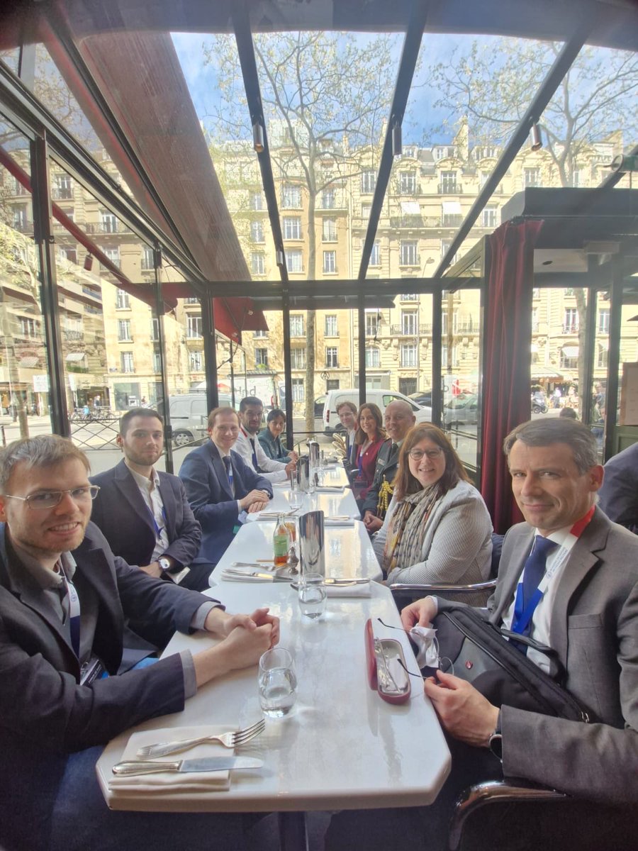 FDS_Forum's tweet photo. #PDSF2026 – Déjeuner d’échanges
Dans le cadre du programme #PAFC26, la cohorte 2026 a poursuivi sa deuxième journée à Paris avec un déjeuner d’échanges.
Nous avons eu le plaisir d’échanger avec :
– Annabelle Livet Fondation pour la recherche stratégique (FRS)
– le colonel Jason Galuga , attaché de défense canadien
Un grand merci aux intervenants pour leur disponibilité et la richesse des discussions.
#PDSF #PAFC26 #Défense #Stratégie #Coopération #FranceCanada
Sylvana Al Baba Douaihy , Anne Ausfelder , Inès Avat, Flavien Berwick , Benjamin Billy , Frédéric Dion , Johanna Aurélie D. , Benjamin Pfannes , Emilie Sauriol , Dimitri Jalocha
FRS | Fondation pour la recherche stratégique Paris Defence and Strategy Forum Association France-Canada Women in International Security Canada Women in International Security Deutschland e.V. – https://t.co/Aj9zjvJB6u CAE Inc Global Industrial & Defence Solutions (GIDS) North American and Arctic Defence and Security Network (NAADSN) Institut de recherche stratégique de l'Ecole militaire (IRSEM) Observatoire de la politique et la sécurité de l’Arctique (OPSA) CCÉAE - Centre canadien d'études allemandes et européennes