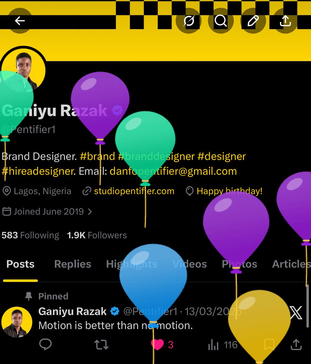 Ganiyu Razak tweet media