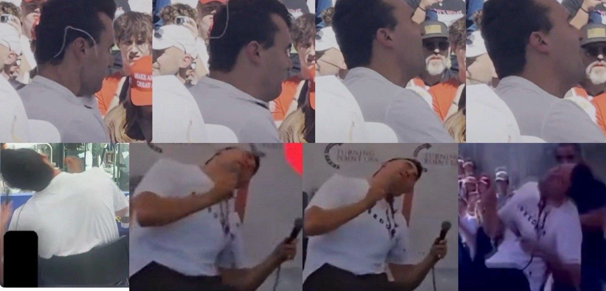 Exploding Collar No gunshot. Everything happened underneath Charlie’s shirt by remote ...