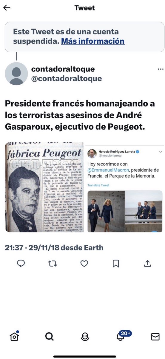 malena gainza tweet media