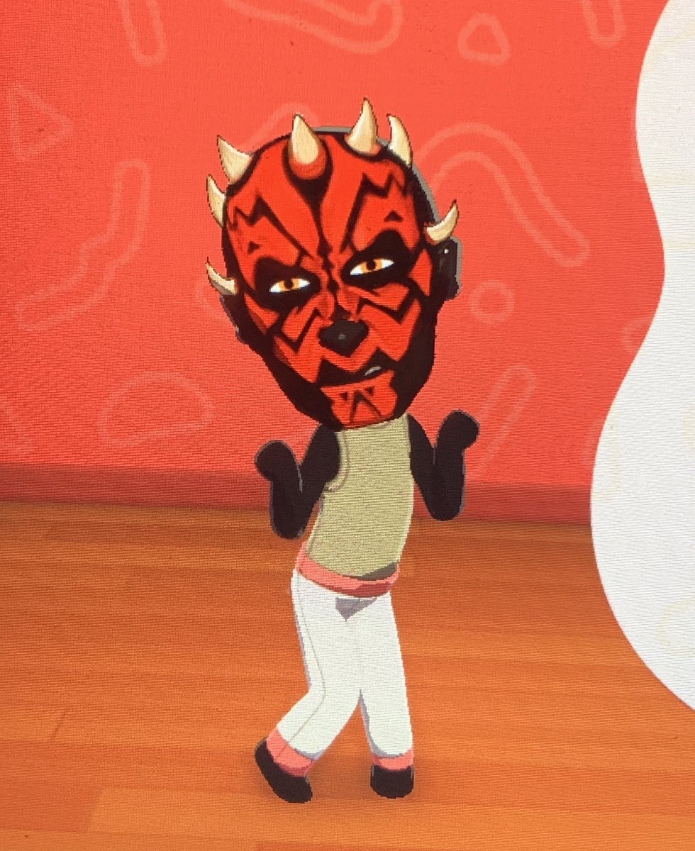 batdroun's tweet photo. my darth maul mii I made on tomodachi life earlier he is so dear to me https://t.co/eQJ9xVyd2q