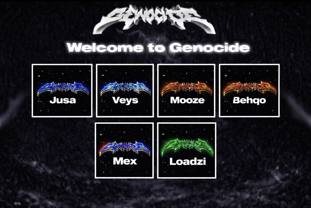 Genocide tweet media