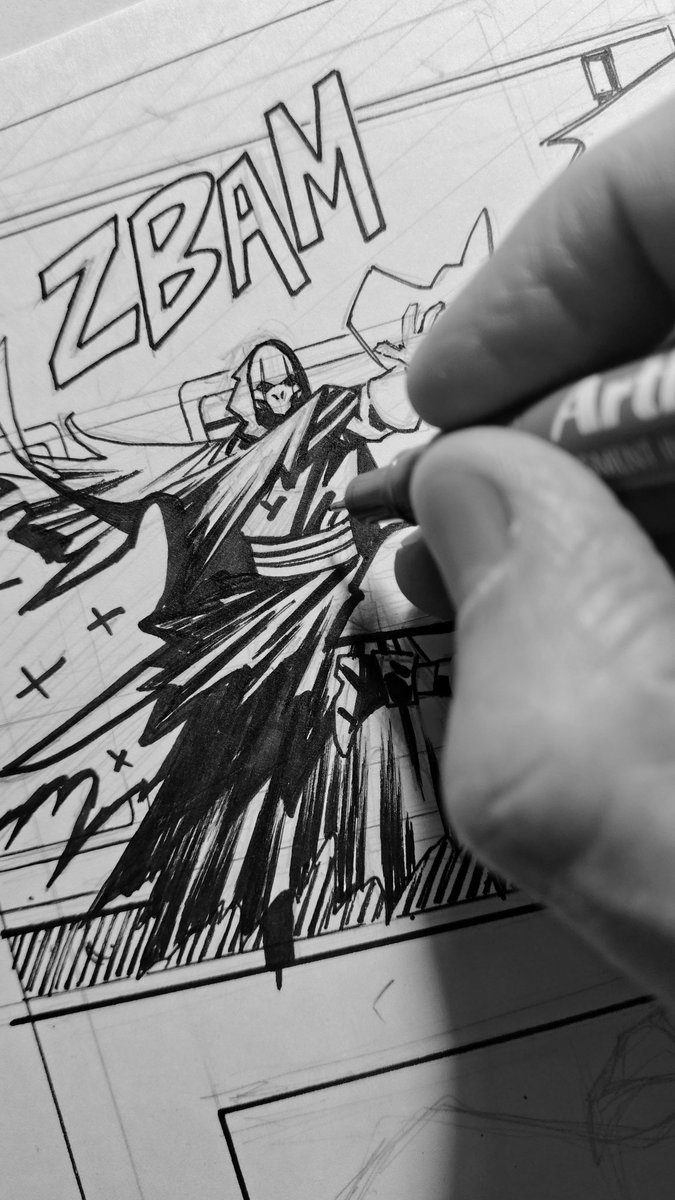 Kristian_Rossi's tweet image. Inking won't stop for Empty Stars, plenty of action to ink!! Check out our KS campaign and give us a follow—this book is going to be epic!

kickstarter.com/projects/kohlk…

Thank you!!

#comics #inks #emptystars