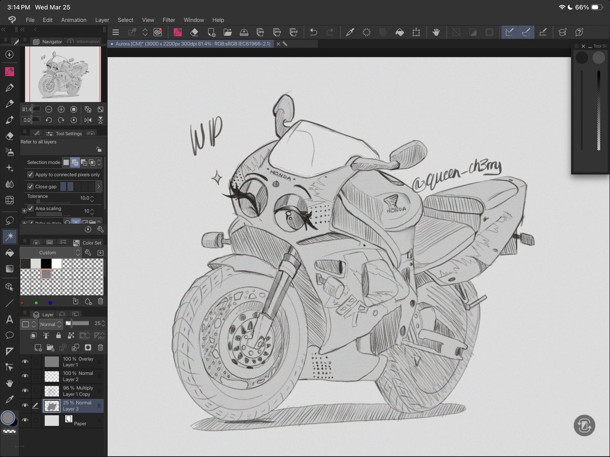 In today’s episode of “ginger draws 2 wheels…”

#livingmachines #livingmachine
