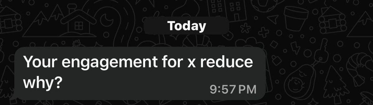 My engagement here has dropped significantly because I haven’t been posting, hope I’ll be back soon.