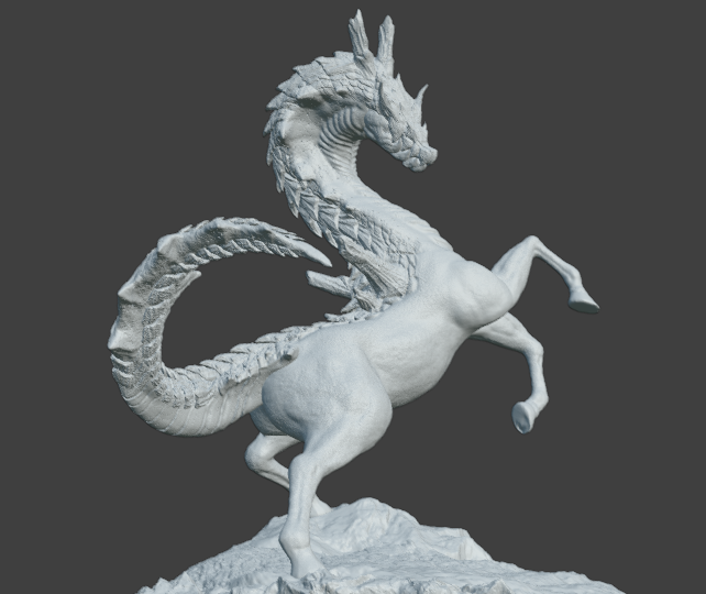 yattemi_1's tweet photo. #blender #3dart #MonsterHunter
初作品　ラギアクルス+馬 https://t.co/kY6XFo7rYg
