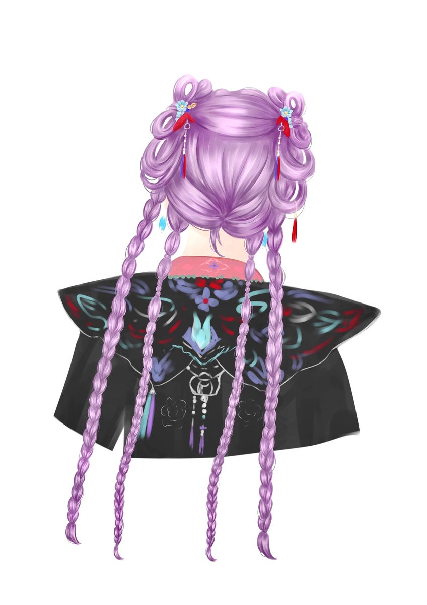 This  hairstyle from new cards is really cute. 🥰 I tried to draw it but I give on on pattern of uniform.😮‍💨 First time drawing without lineart. 
#lads #ladsfanart #loveanddeepspace #fanart #illustrationart #hairstyle