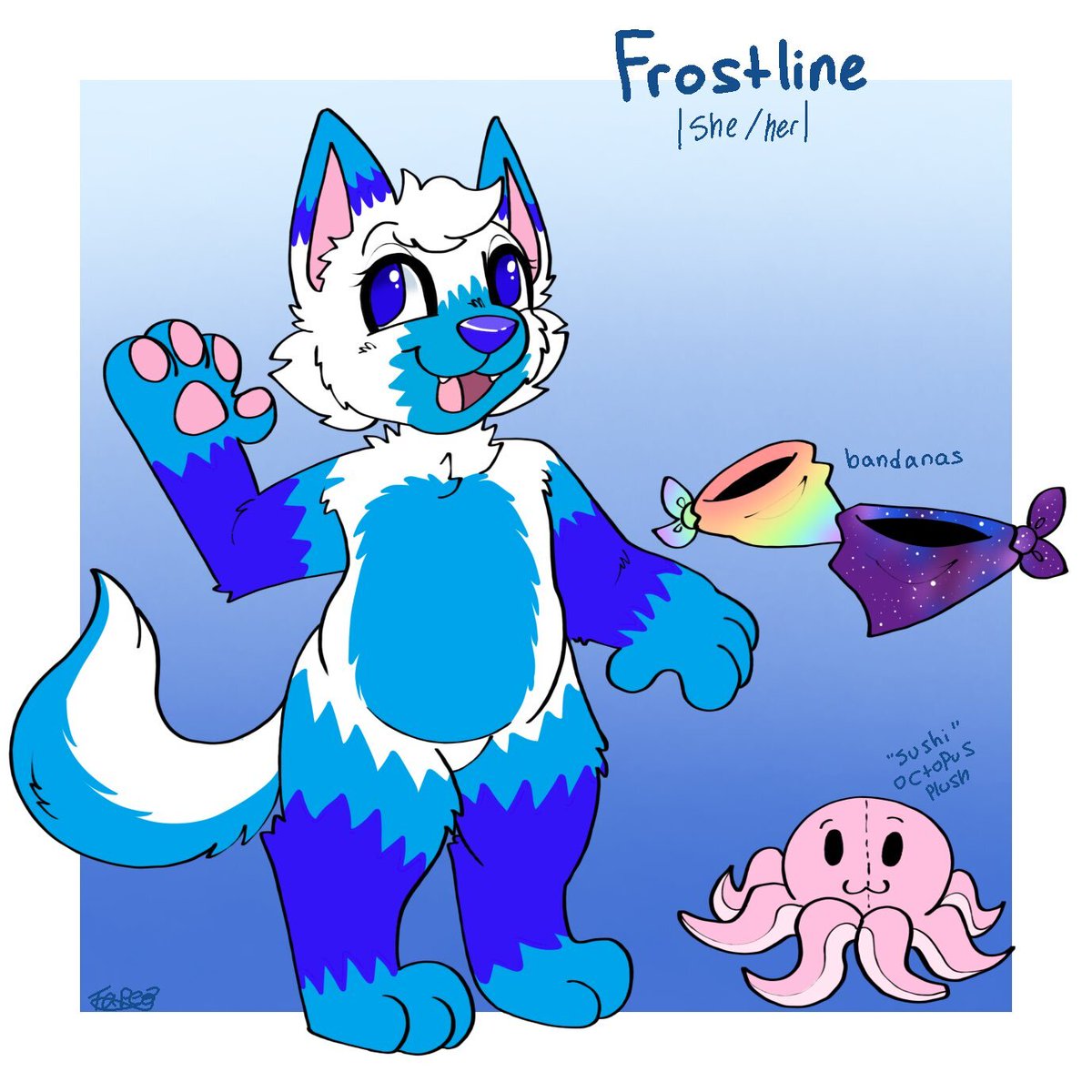 🩵 Frost Wuff 🩵 @ FWA'26 tweet media