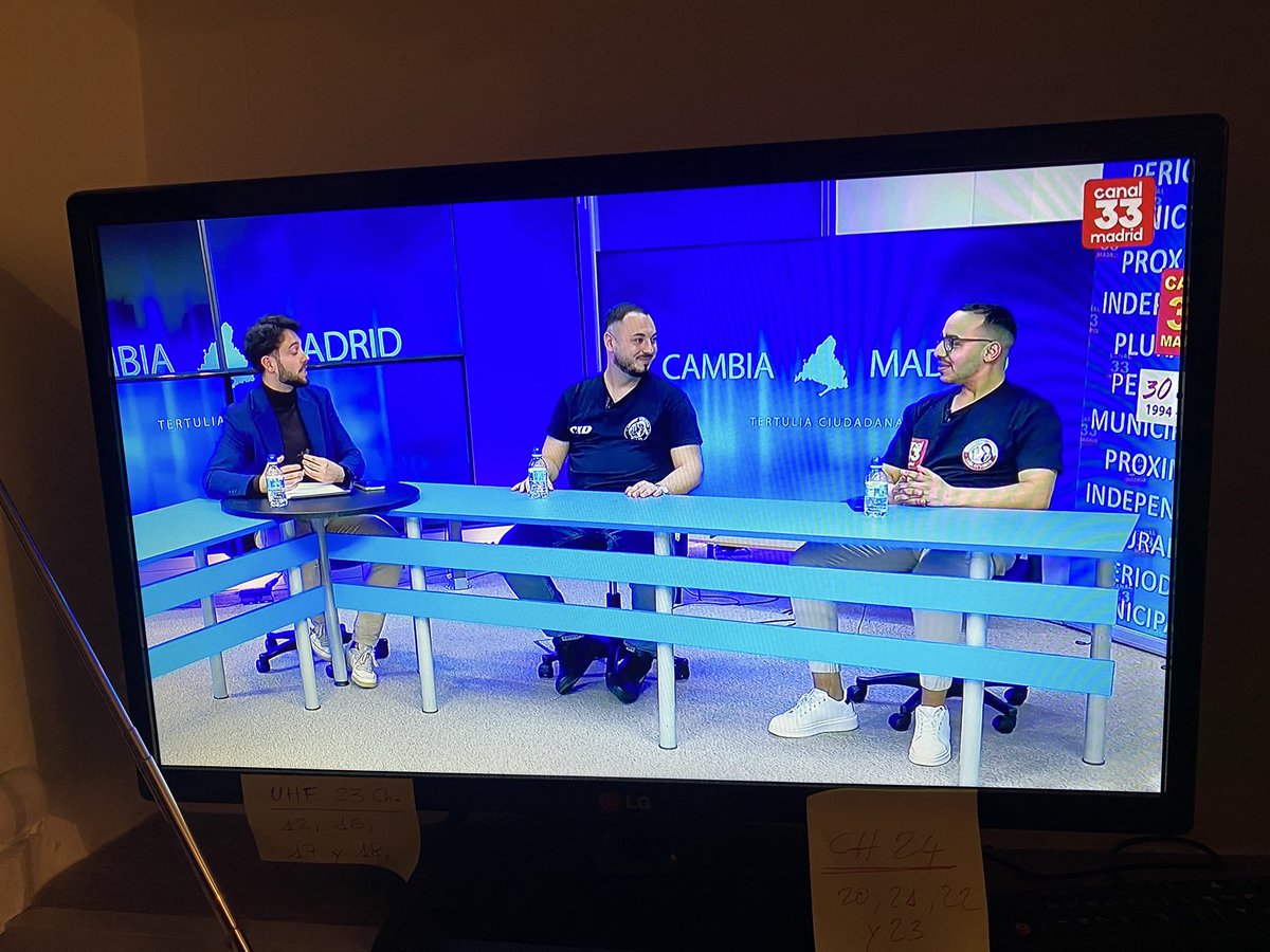 Canal 33 Madrid tweet media