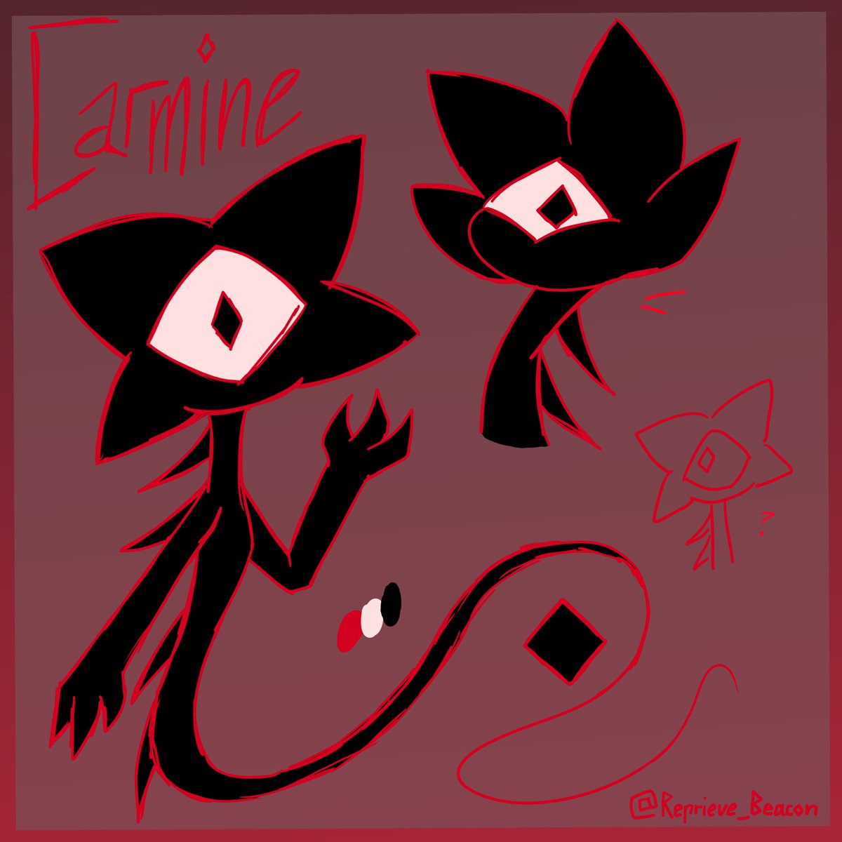 Carmine ! (Grace oc parody) tweet media