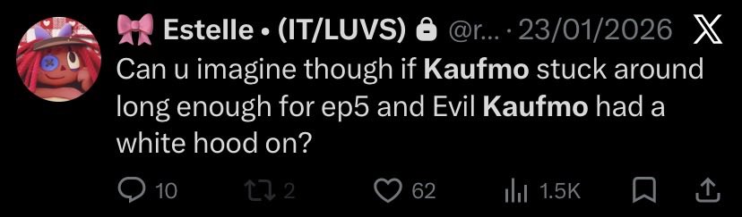 🎀 EsteIIe • IT/LUVS tweet media