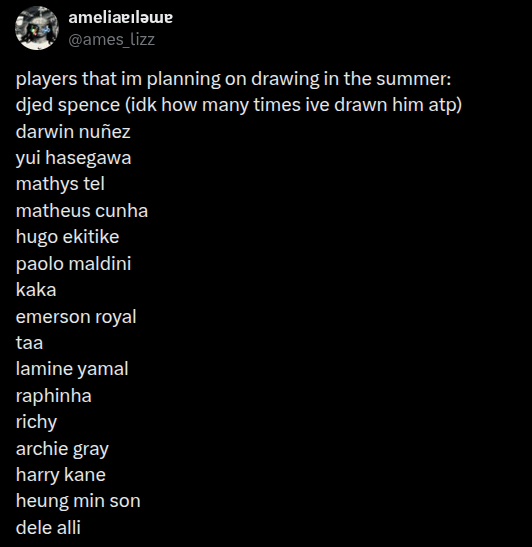 ameliaɐılǝɯɐ tweet media