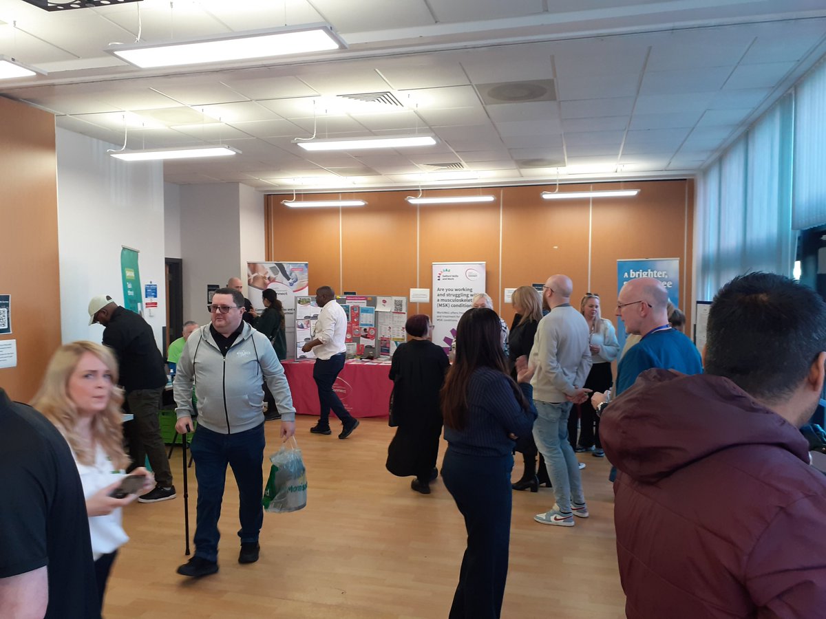 MattersSalford's tweet image. Our team Kajal and Jerry over at South East Salford's Men's health event over at Pendleton Gateway offering support to men in Salford connect to local activities and groups #Salford #Menshealth