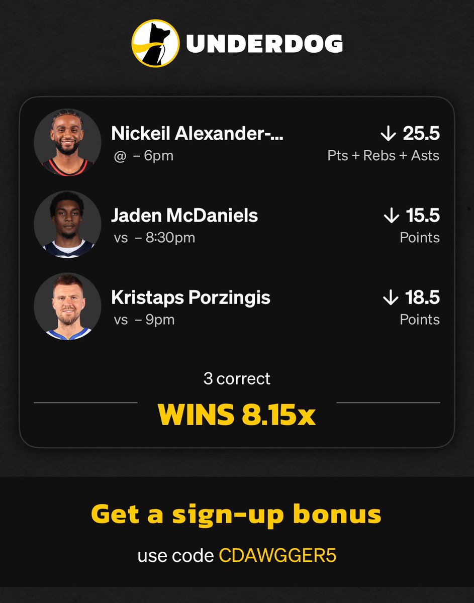 Dawggers Picks tweet media