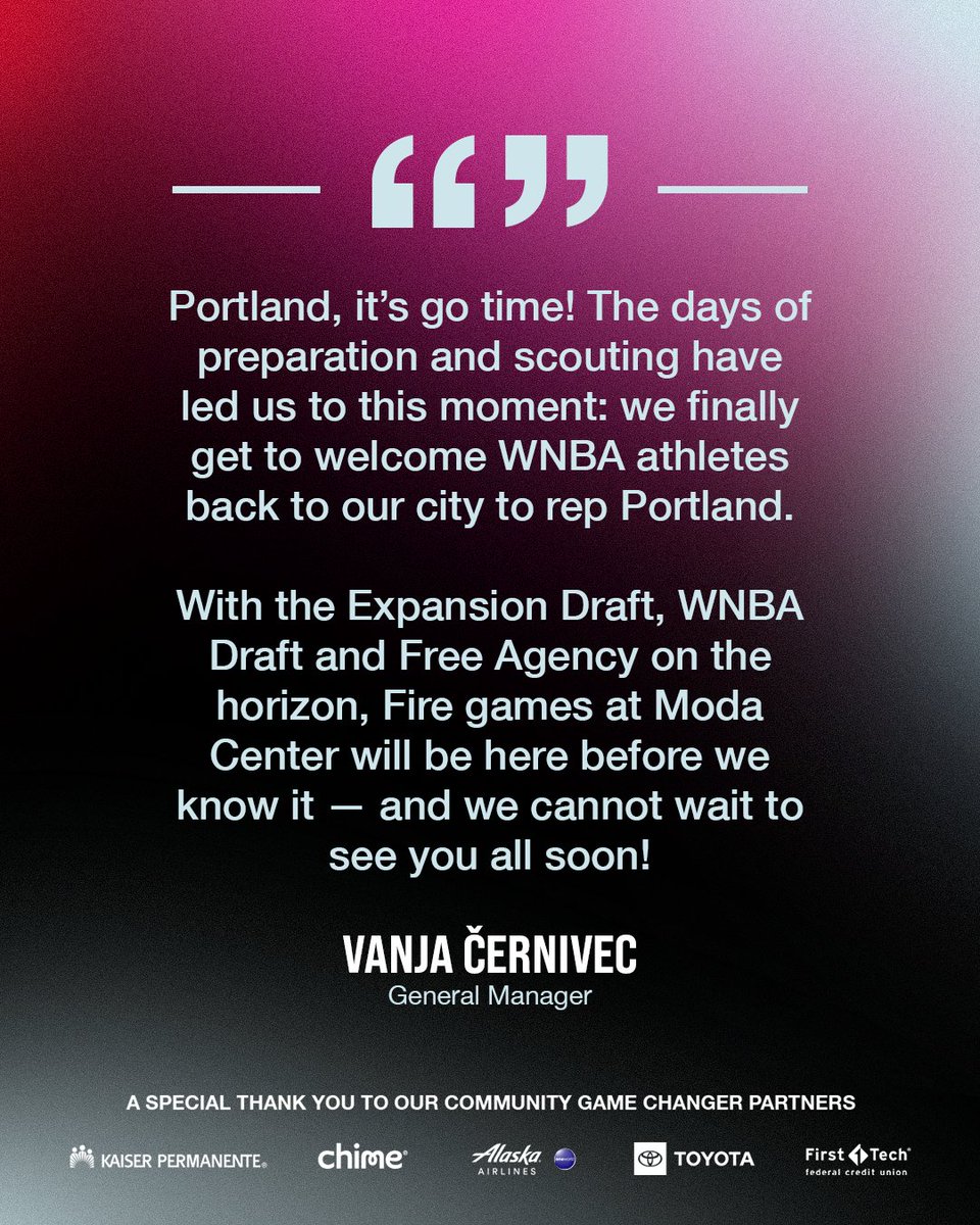 Portland Fire tweet media