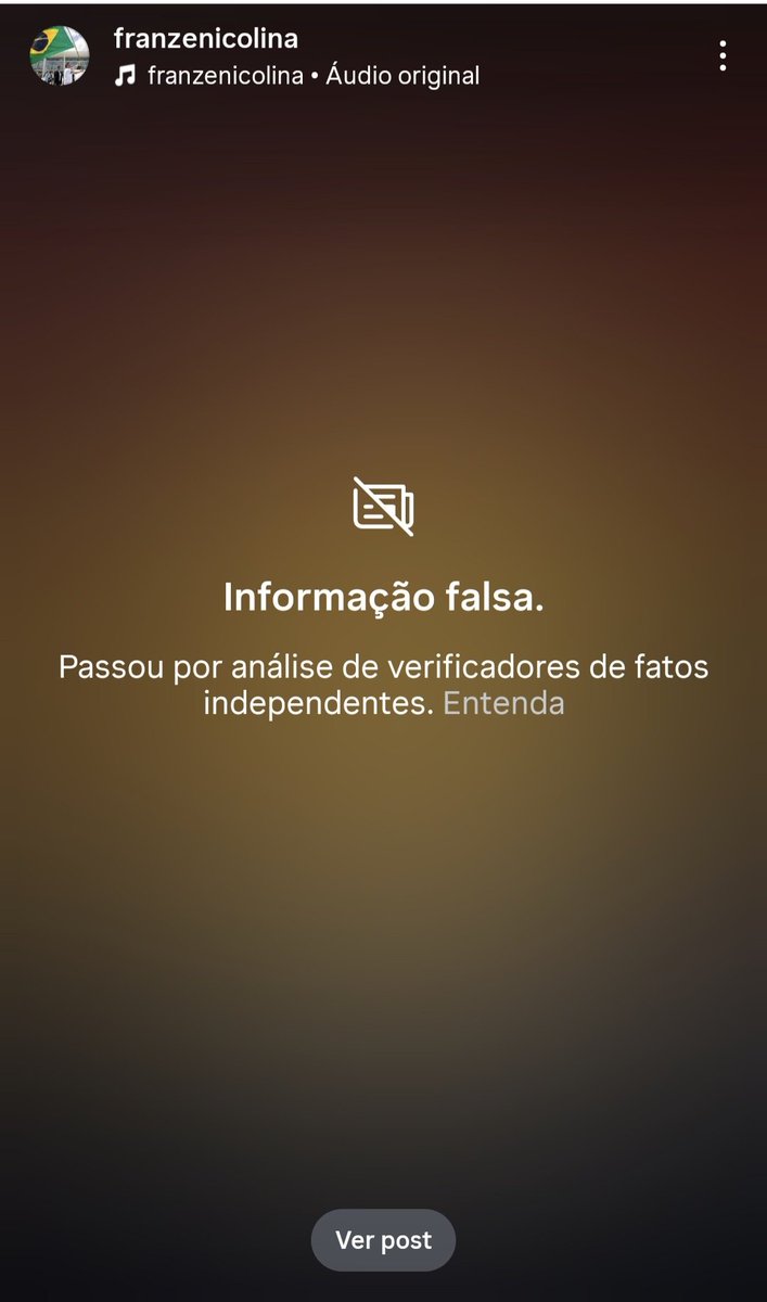 Taquepariu!
Ano de eleição e já começou a sacanagem. Removeram minha postagem no Instagram do <a href="/FlavioBolsonaro/">Flávio Bolsonaro</a> no Nordeste.