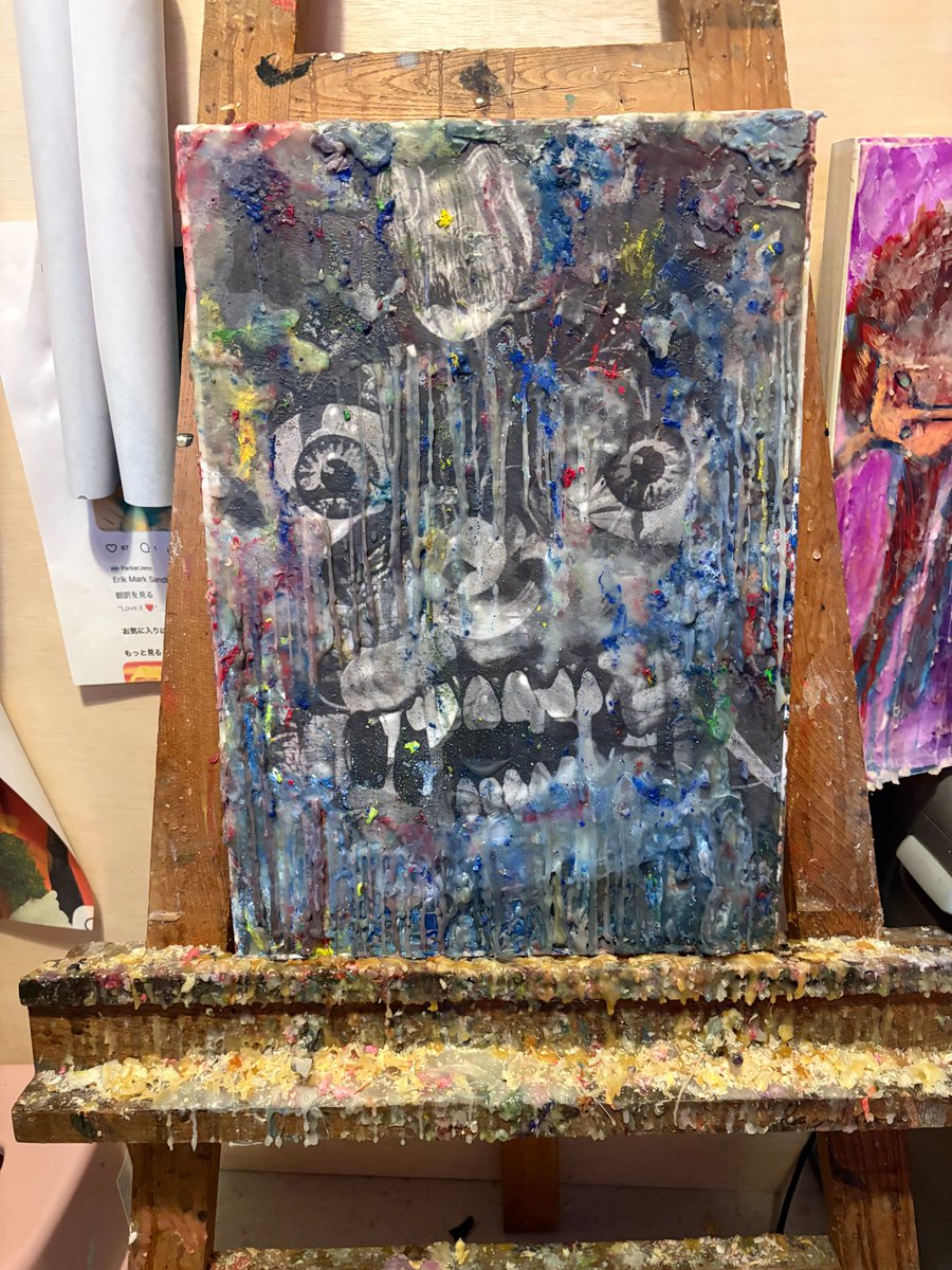 「とけて とけて とける」2人展 3/10-31 tweet media