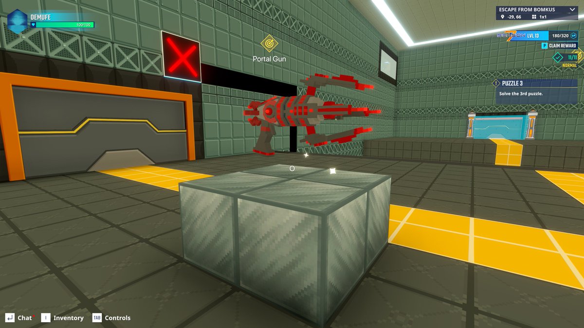 DeMuFel's tweet photo. Found the portal gun in The Sandbox Season 7… can I borrow that? @TheSandboxGame  https://t.co/KGsabuw6Zd #Season7 https://t.co/bUYnxtRVW0