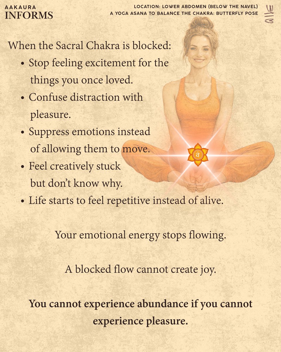 _Aakaura_'s tweet image. to experience abundance, you need to experience pleasure

#chakra #sacral #pleasure