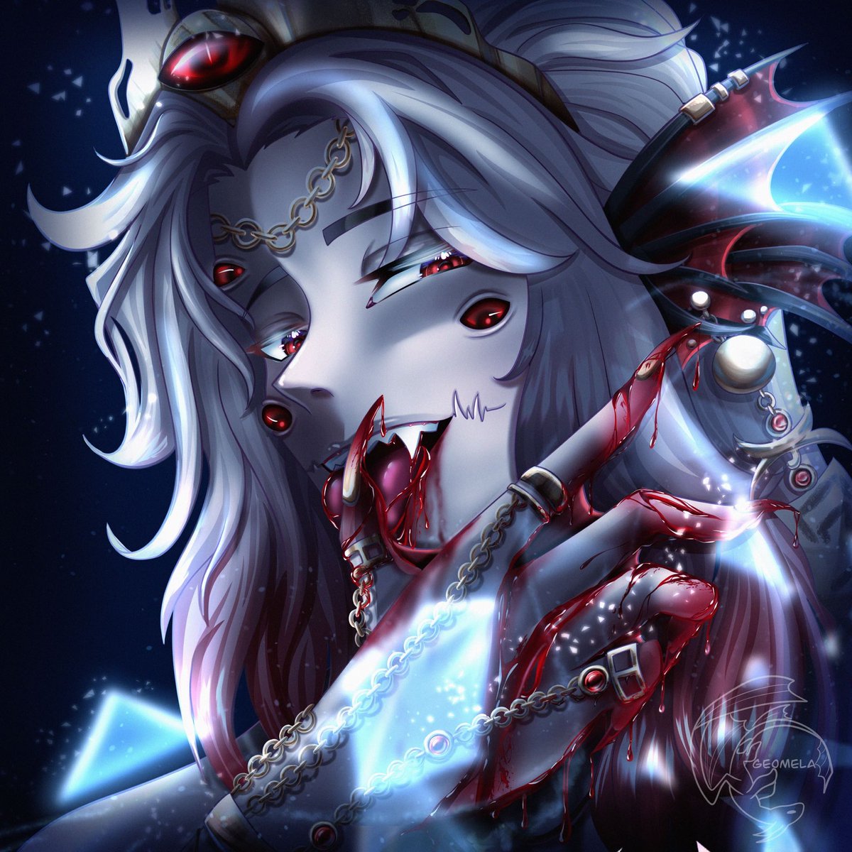 Geomela Denbright 🔥VT🔥 ENVtuber tweet media