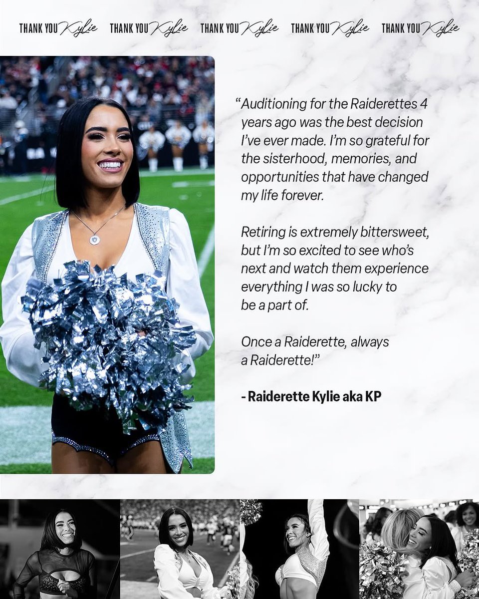 Raiderette Daily tweet media