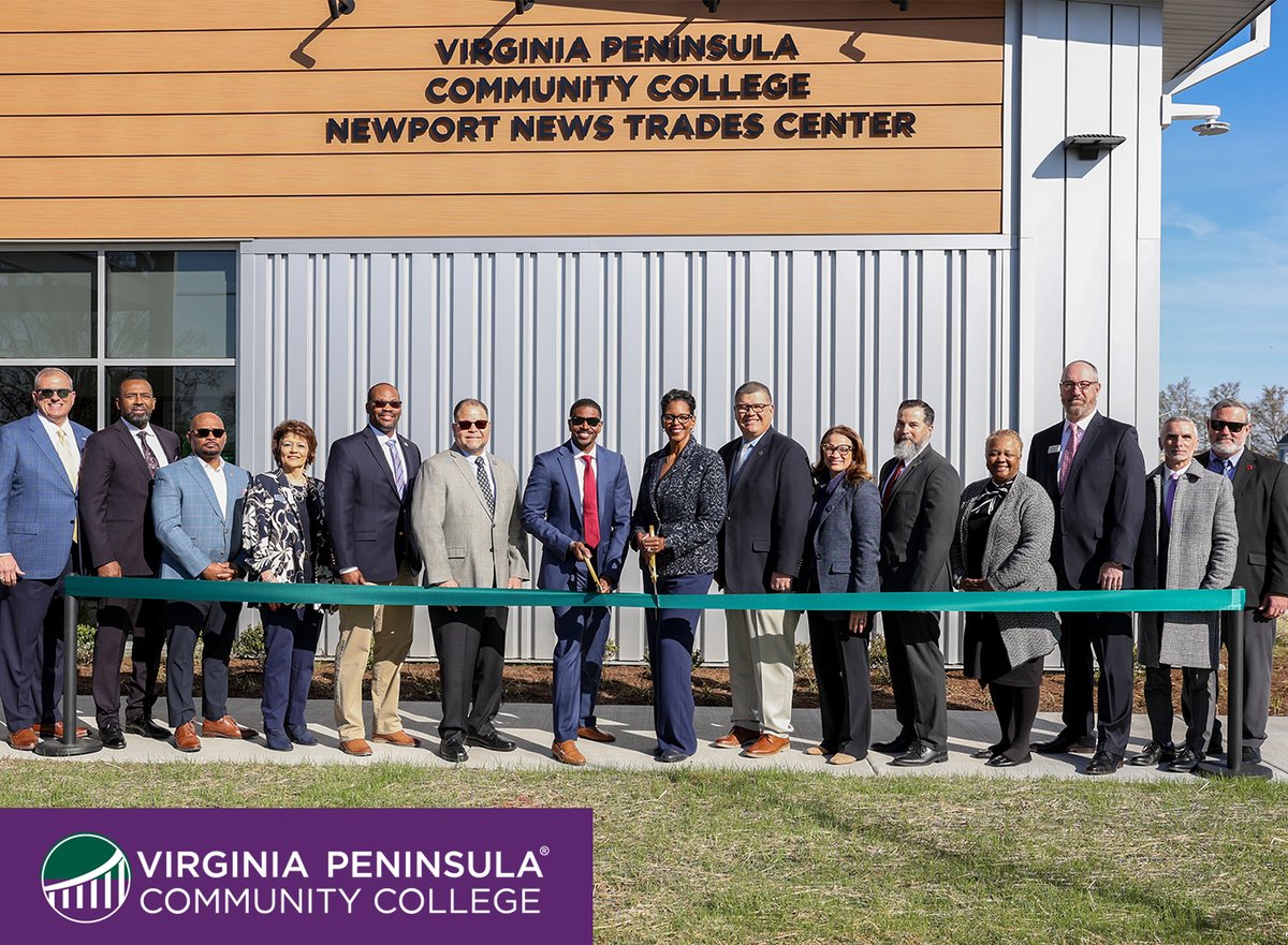 VPCCva's tweet image. Thanks to all who came out today to support and celebrate the opening of our Newport News Trades Center — which came together in record time!

#vpccva #newportnews #skilledtrades