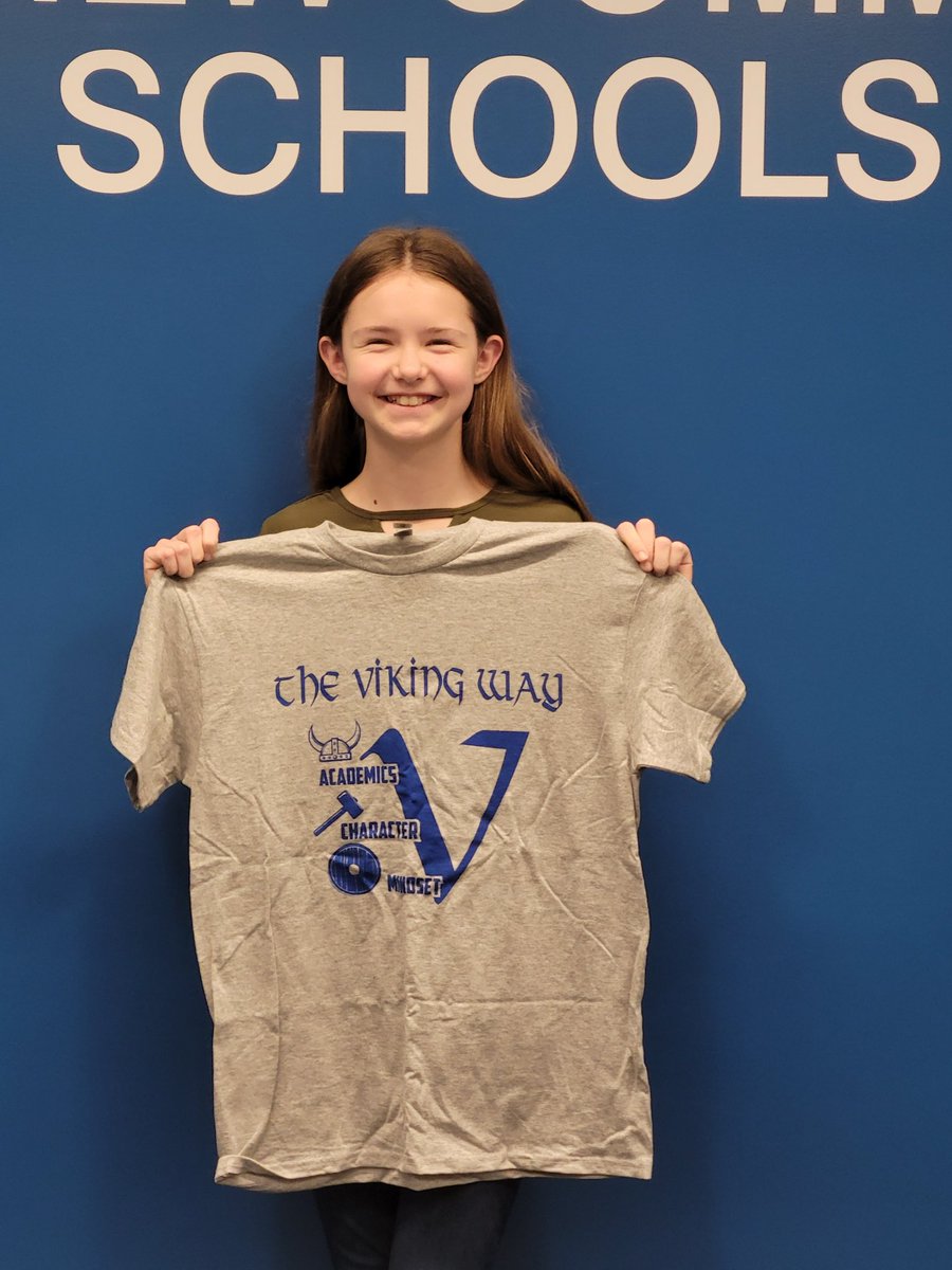 Lakeviewhigh's tweet image. Congratulations to Mia Moore &amp;amp; Mavrik Brichacek for being selected as the Viking Way students of the month! #academics #character #mindset  #lakeviewvikes