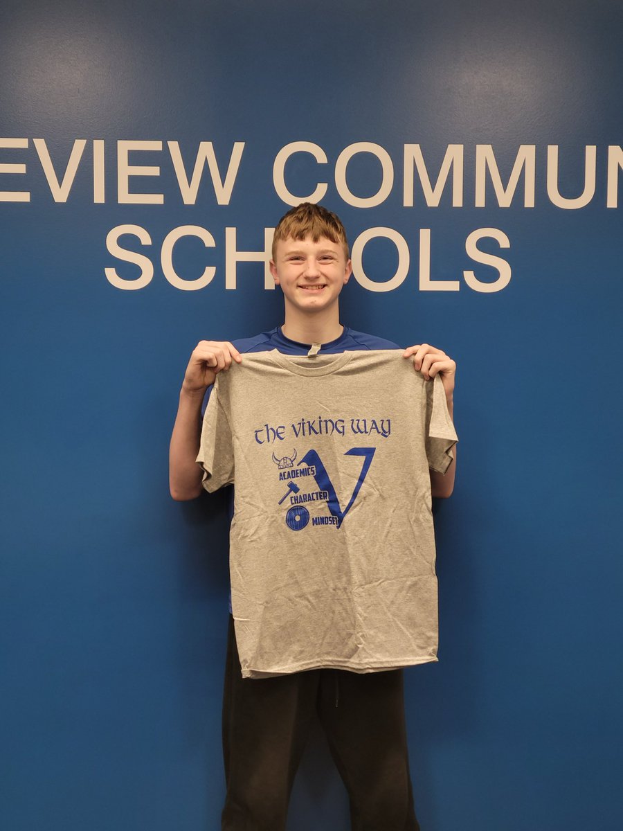 Lakeviewhigh's tweet image. Congratulations to Mia Moore &amp;amp; Mavrik Brichacek for being selected as the Viking Way students of the month! #academics #character #mindset  #lakeviewvikes