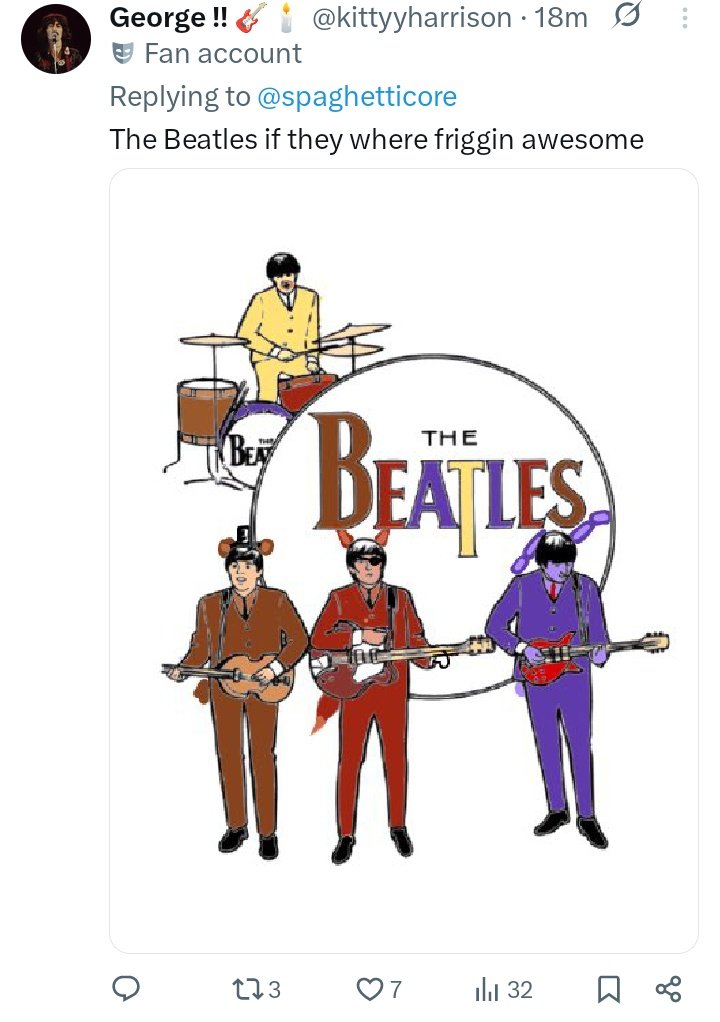 beatles fandom struggles (?) tweet media