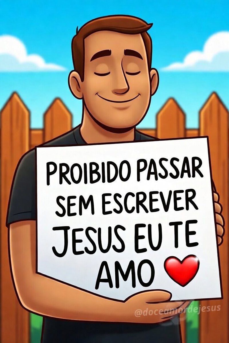 Doce amor de Jesus tweet media