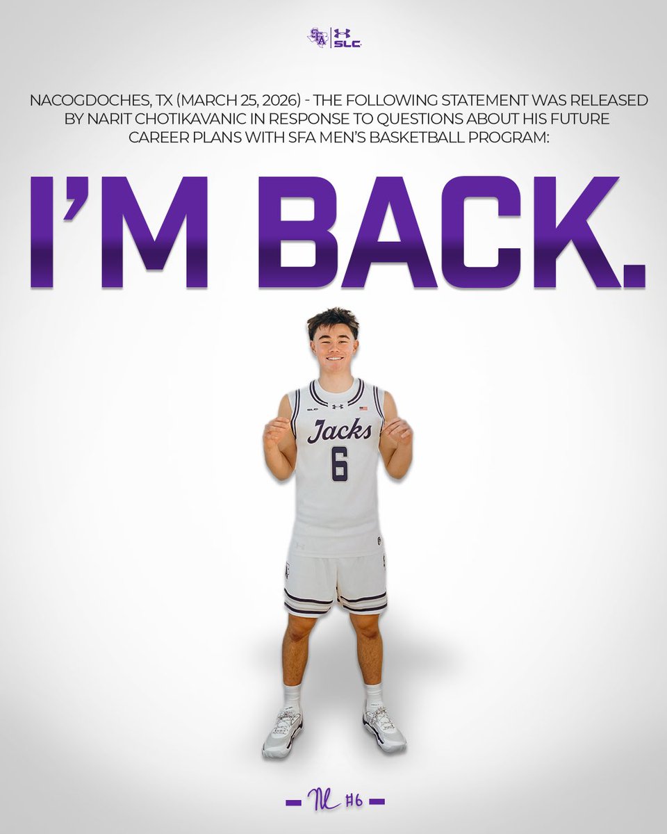 SFA Men’s Basketball tweet media