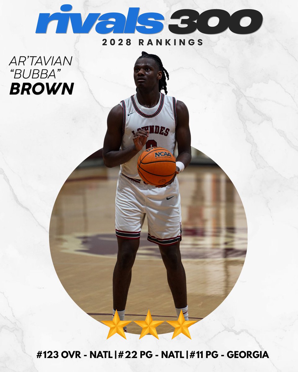 Ar’Tavian “Bubba” Brown tweet media