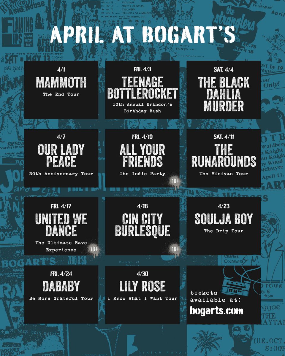 Bogart's tweet media