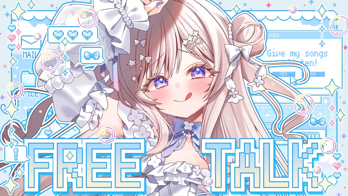 めんミ⭐🫧✧初配信したよ✧ tweet media