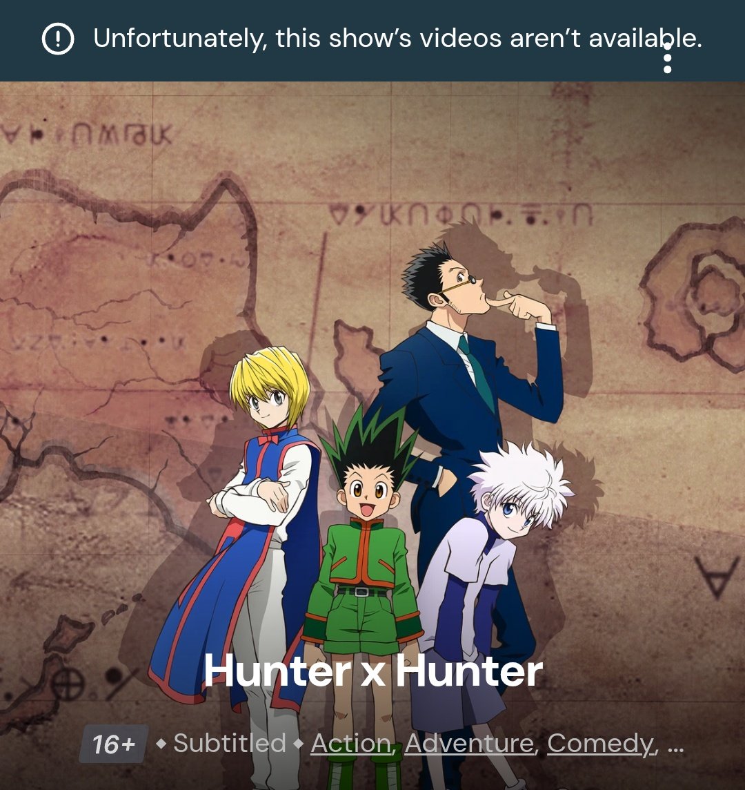 Hunter x Hunter tweet media