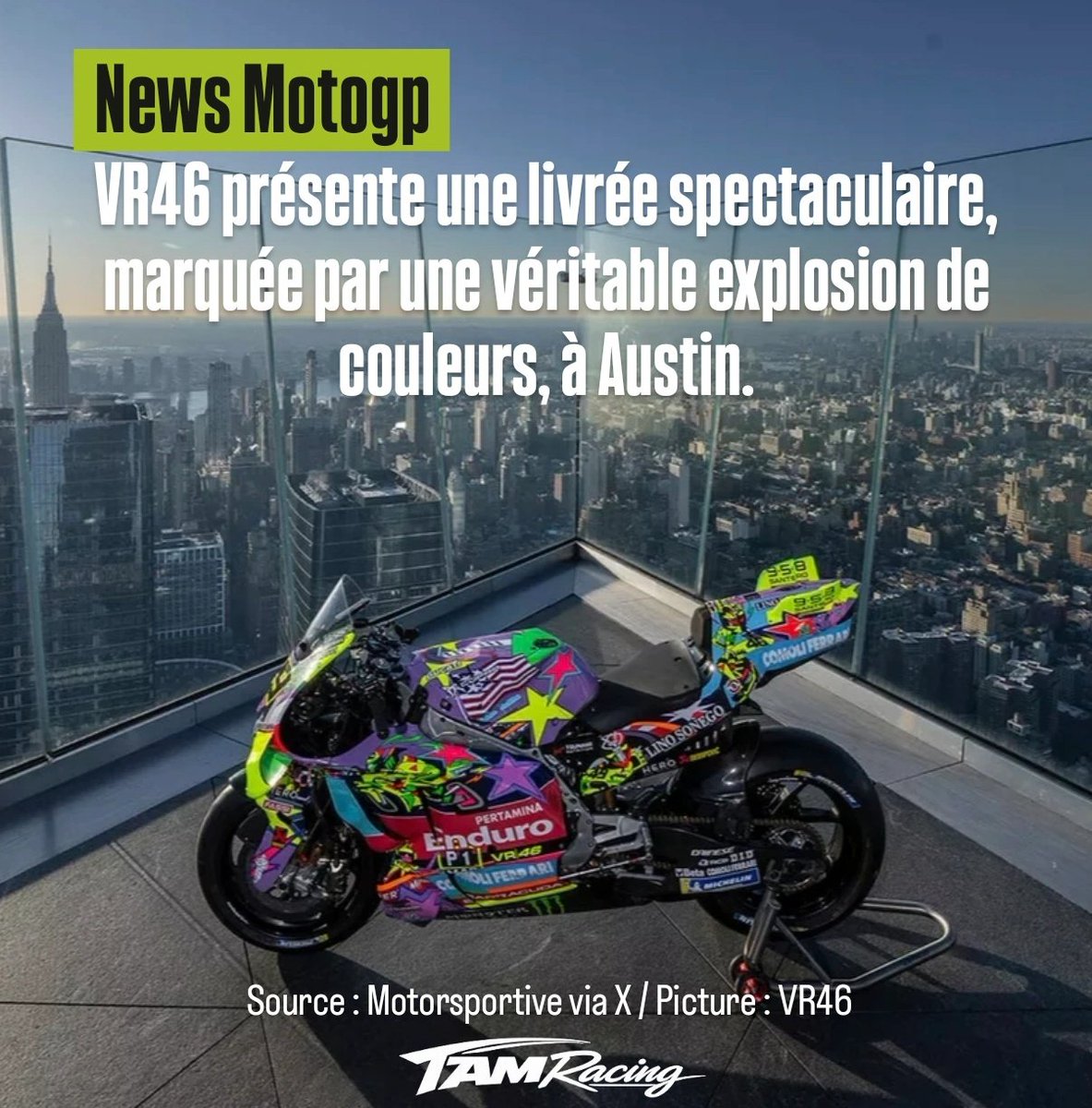 thomask07910604's tweet image. Les équipes satellites Ducati multiplient les livrées spéciales : Gresini a rendu hommage à Alex Barros (1997) à Goiânia, et VR46 présentera à son tour une livrée inédite à Austin. 🏍️

#MotoGP #Ducati #Gresini #VR46 #Motorsport