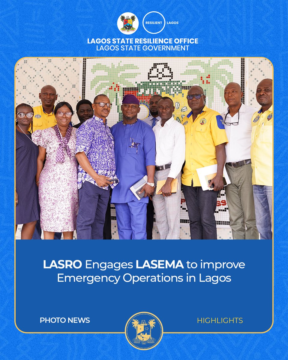 Lagos State Resilience Office tweet media