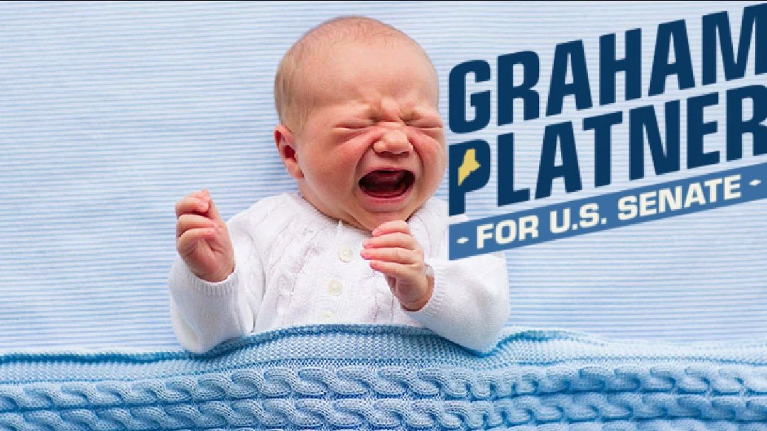 Katahdin5270's tweet photo. @JanetMillsforME Thank you, Governor! Keep making cos-play "working class" Graham cry!!
#GoJanet #BeatPlatner https://t.co/4gNAP4uQ8T